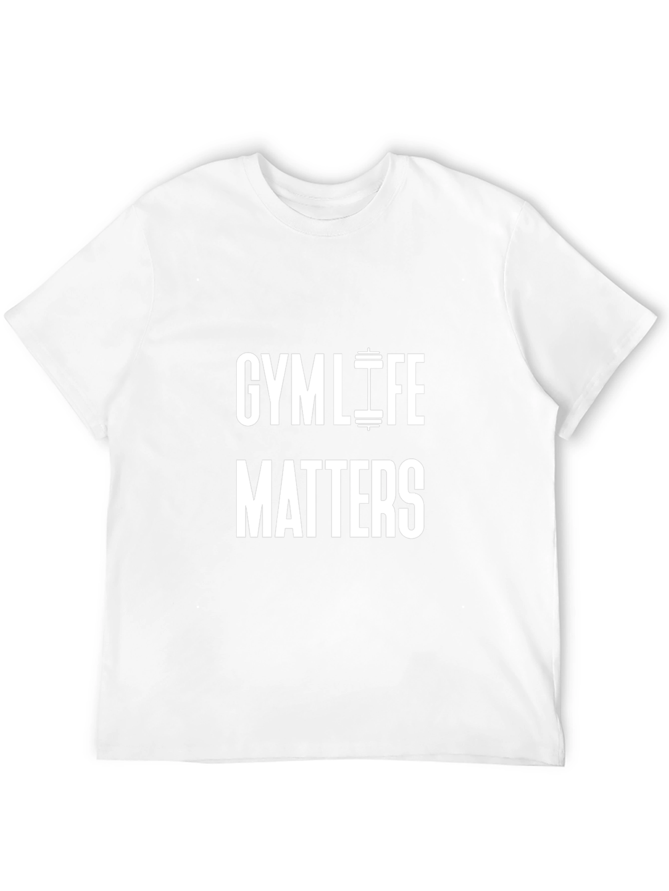 Gym Life Matters Graphic Tee - Workout Shirt