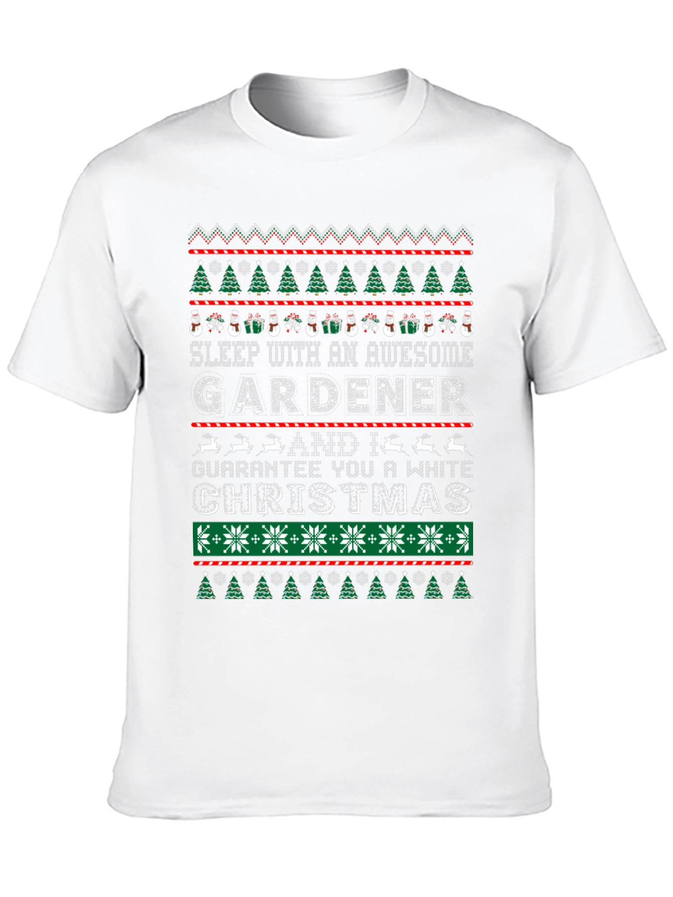 Awesome Gardener Christmas T-Shirt