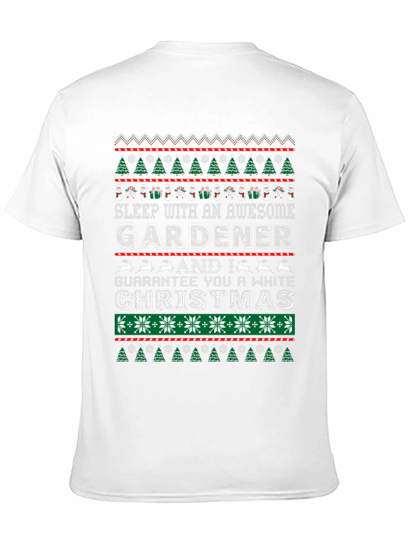 Awesome Gardener Christmas T-Shirt