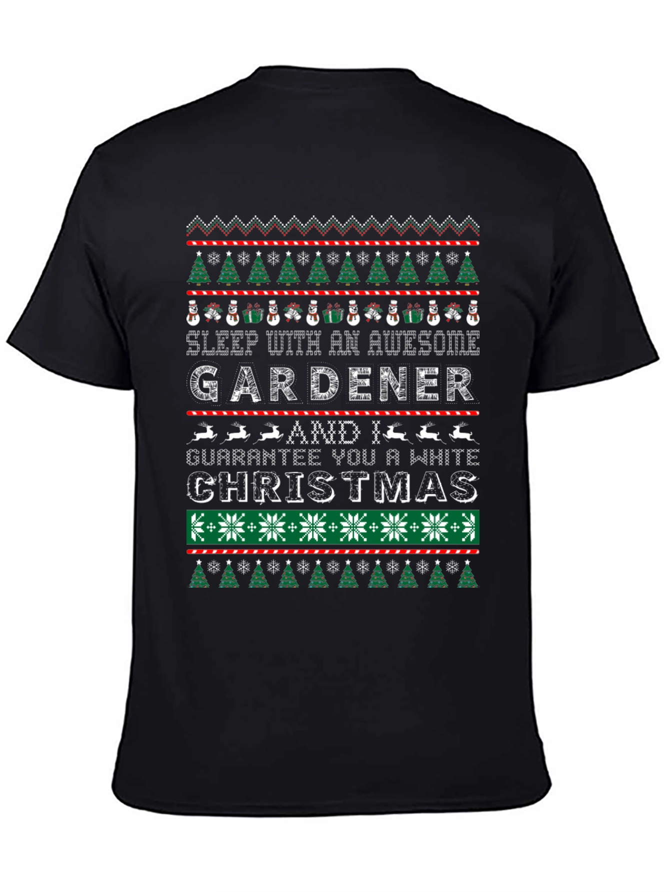 Awesome Gardener Christmas T-Shirt