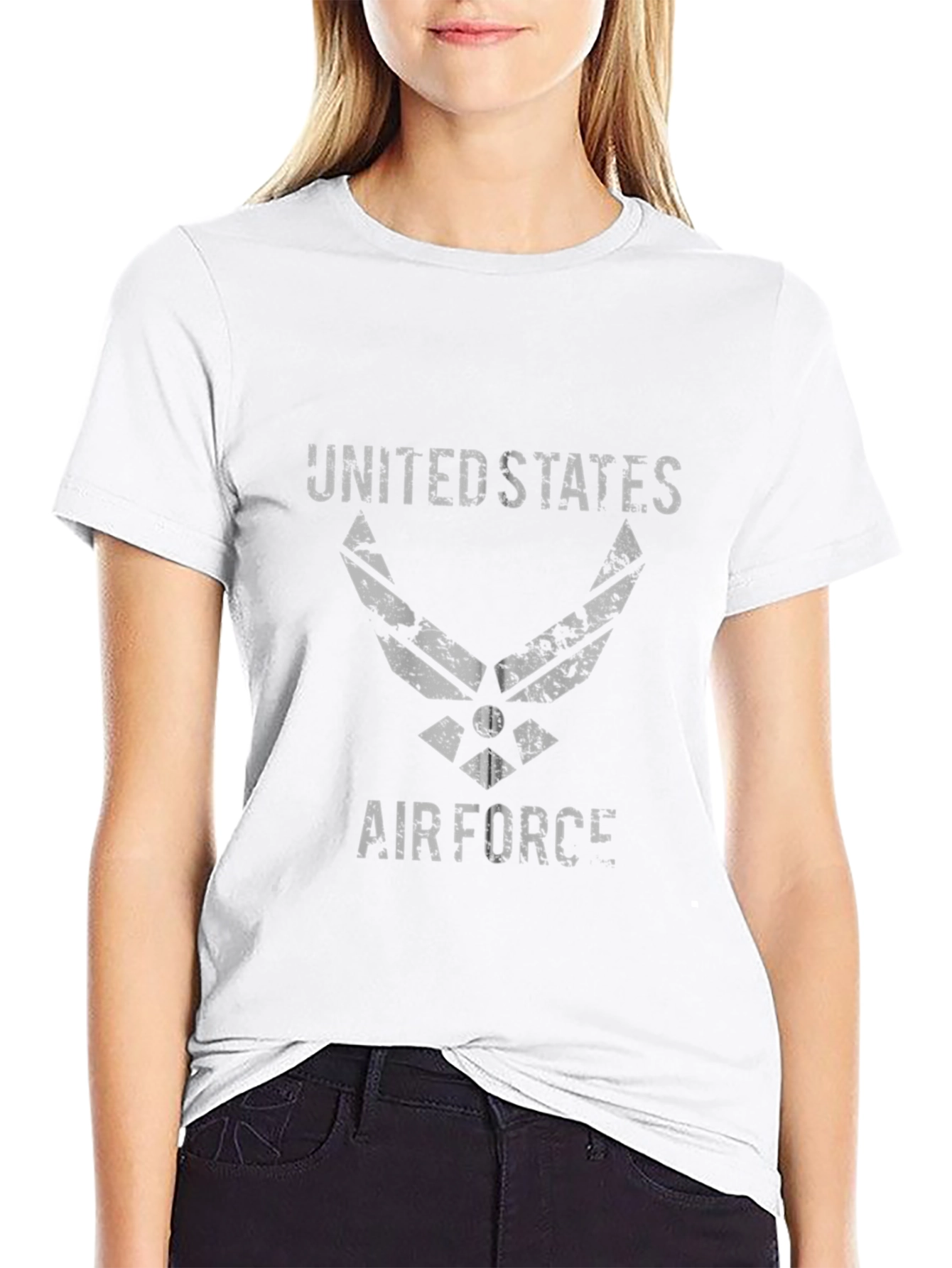 US Air Force Distressed Graphic Tee
