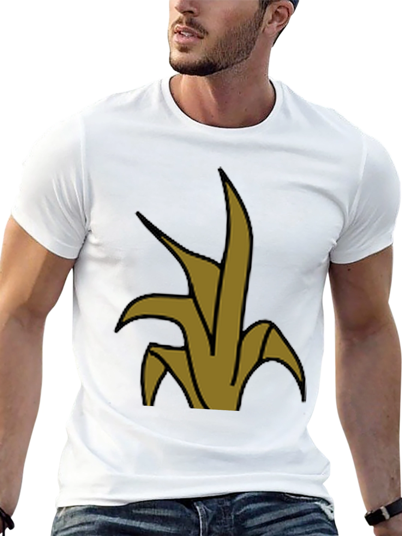 Abstract Graphic Print T-Shirt