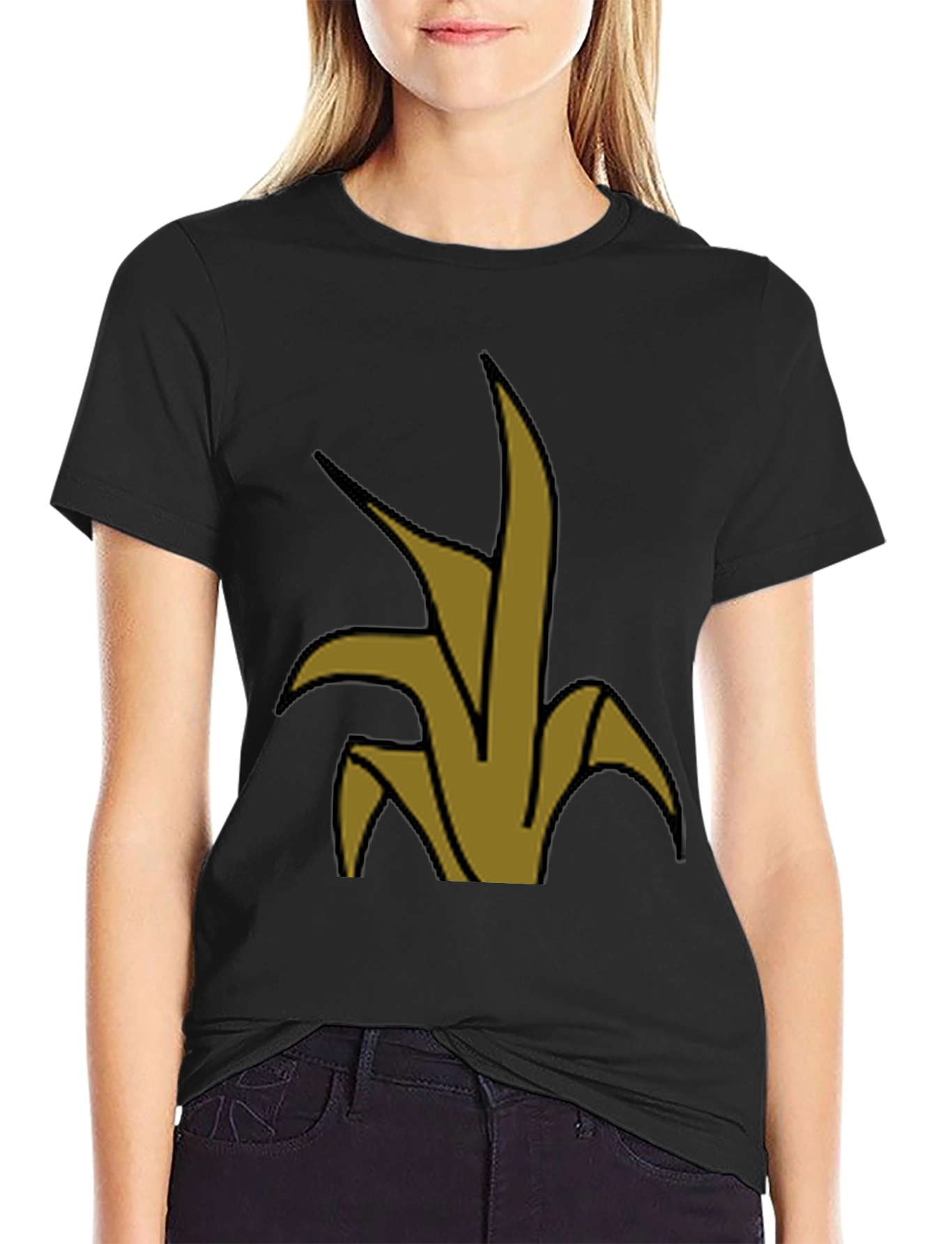 Abstract Graphic Print T-Shirt