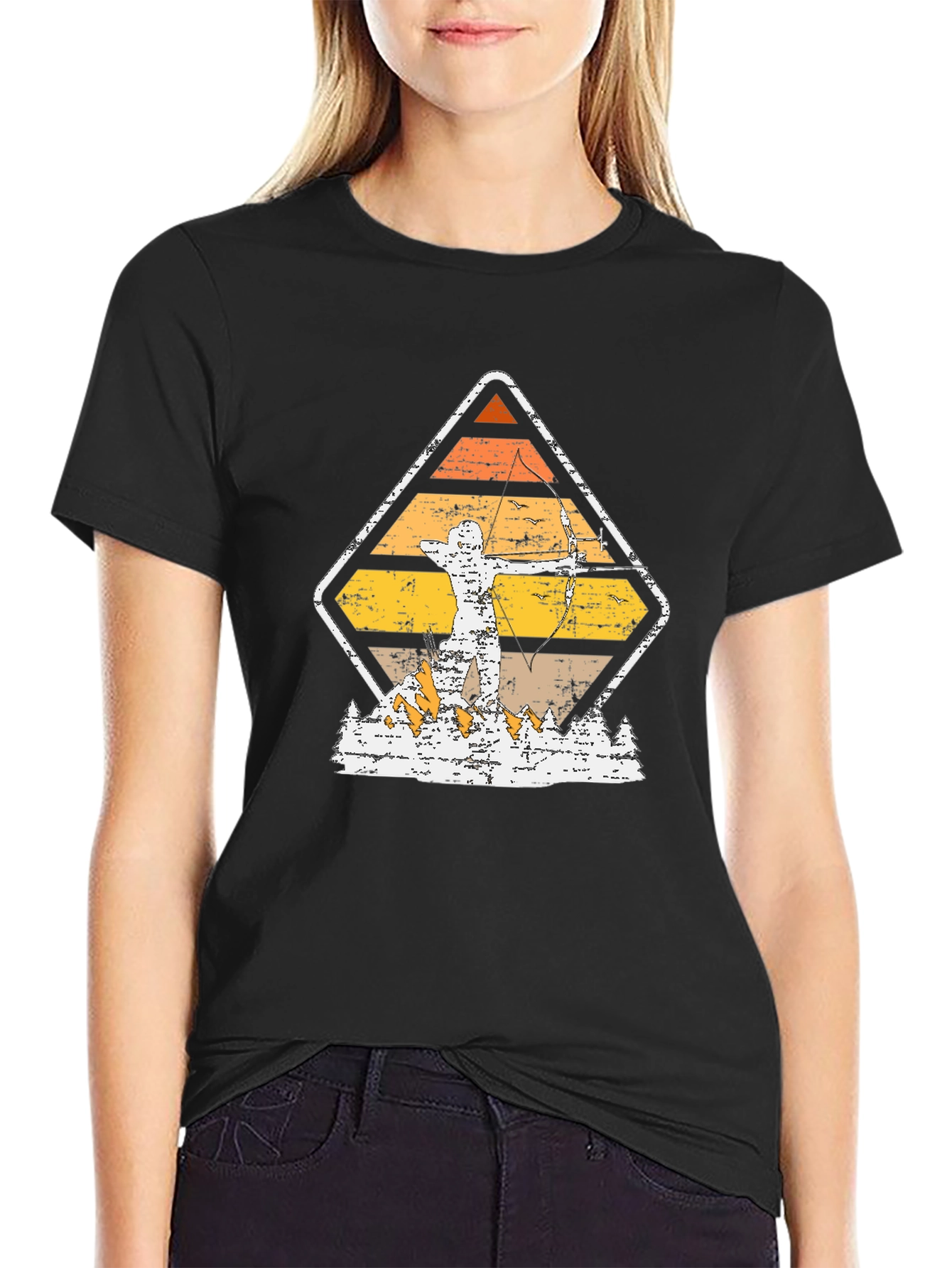 Archery Retro Graphic Tee