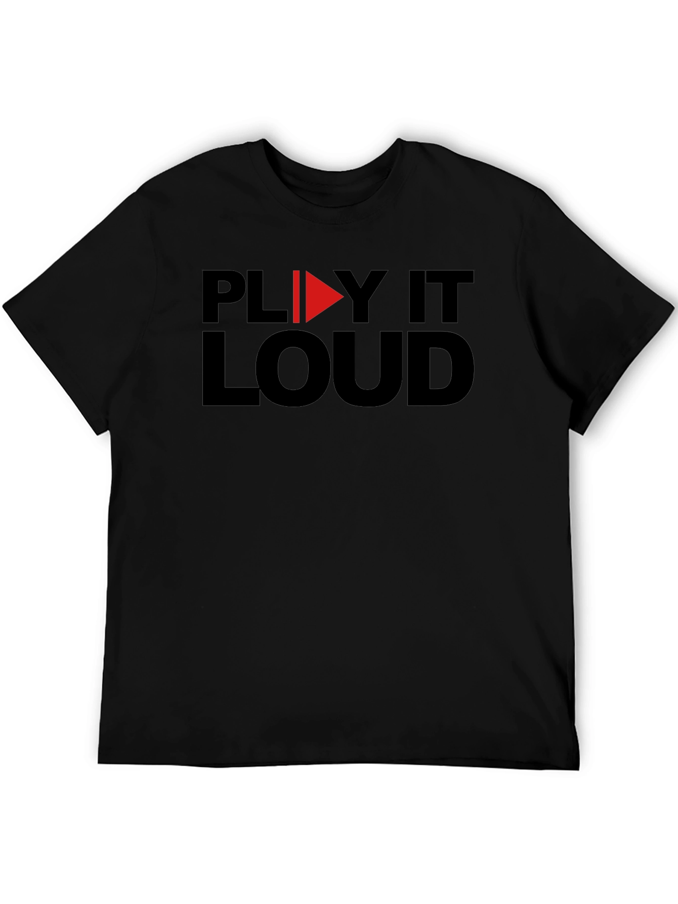 Play It Loud Graphic T-Shirt - Bold Statement Tee