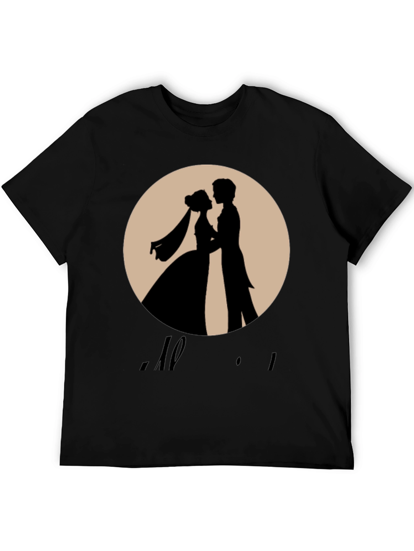 Romantic Wedding Silhouette T-Shirt