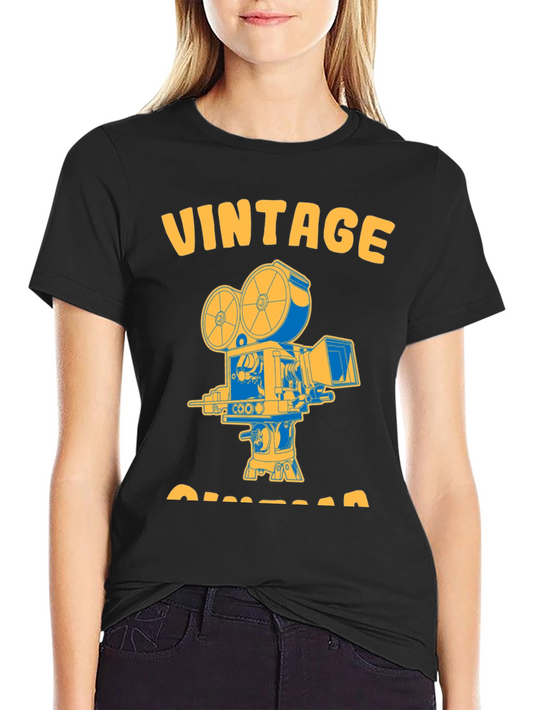 Vintage Camera Graphic T-Shirt