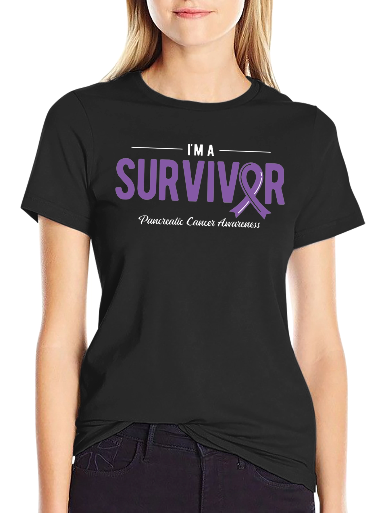 Im A Survivor Pancreatic Cancer Awareness T-Shirt