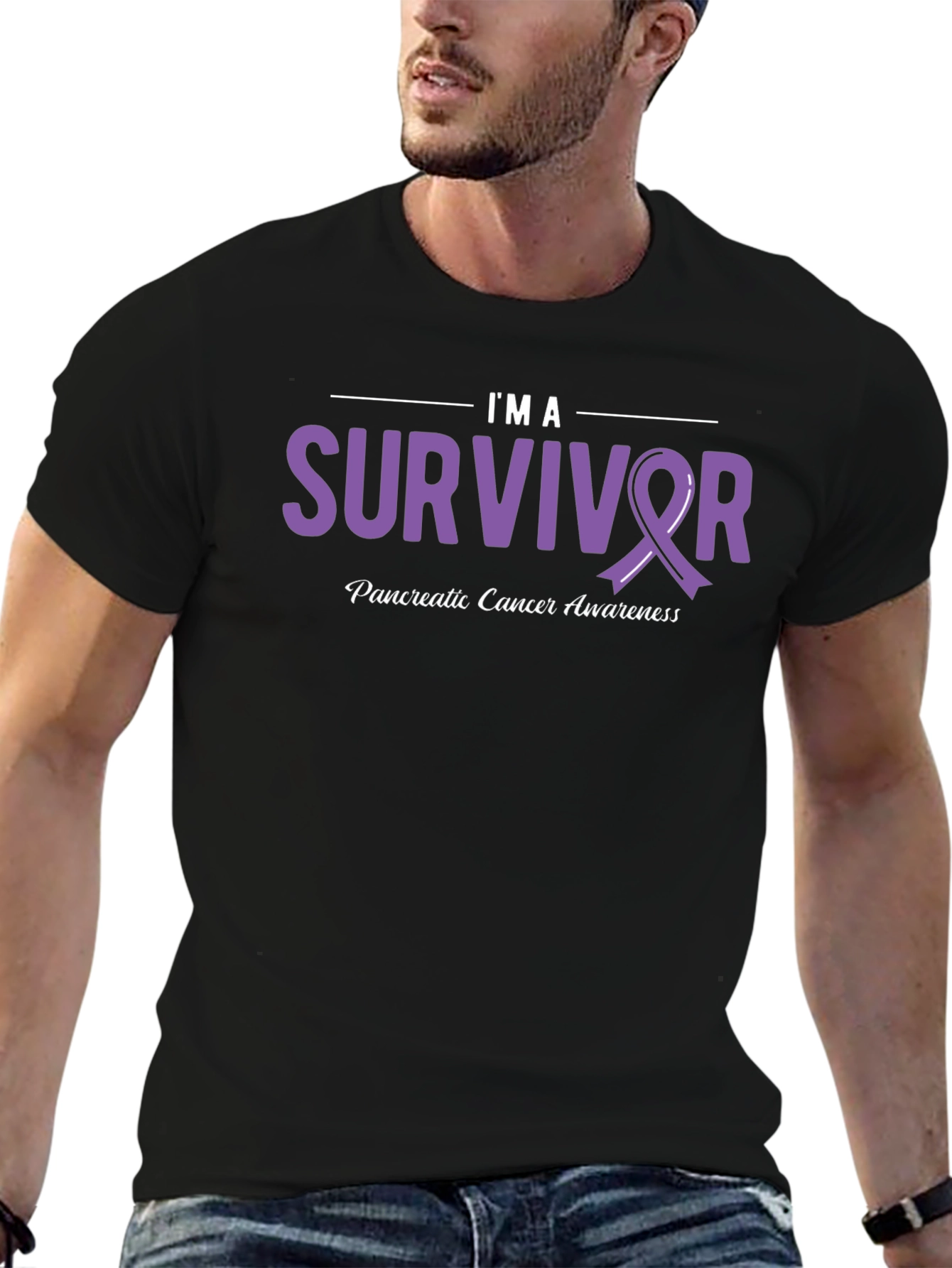 Im A Survivor Pancreatic Cancer Awareness T-Shirt