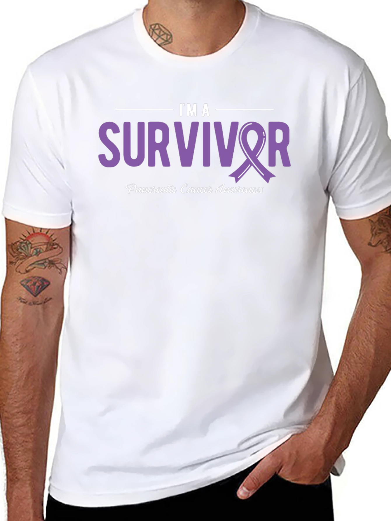Im A Survivor Pancreatic Cancer Awareness T-Shirt