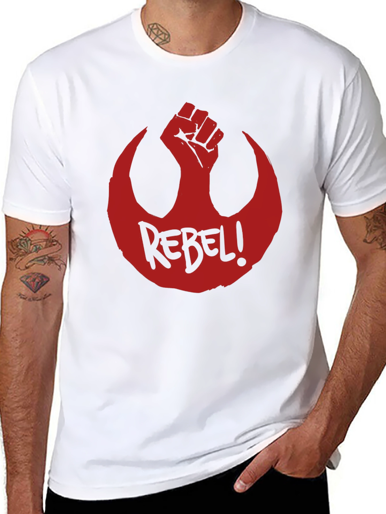 Rebel Alliance Graphic Tee - Black