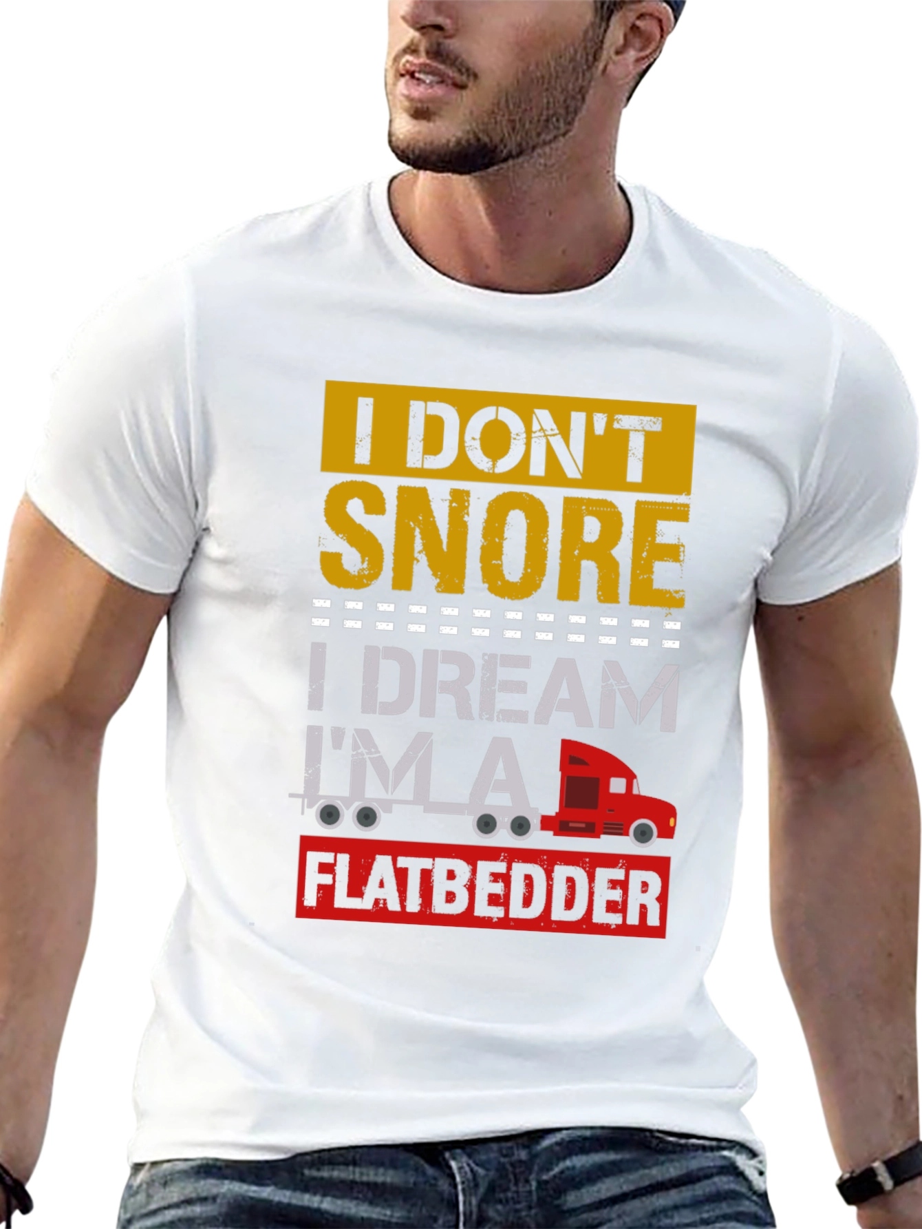 Flatbedder Dreamer Trucker T-Shirt