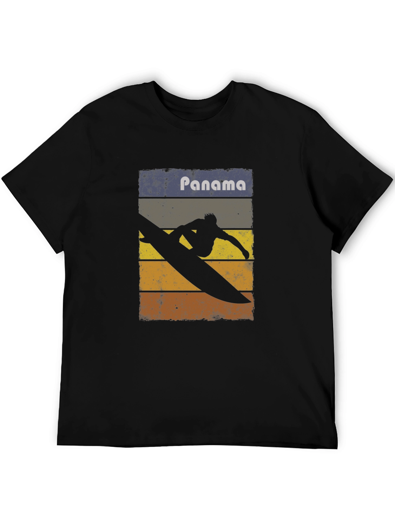 Panama Surfing Retro T-Shirt
