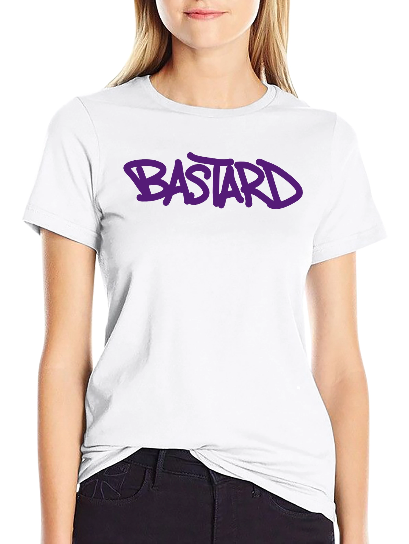 Bastard Graphic Tee - Bold Streetwear Style