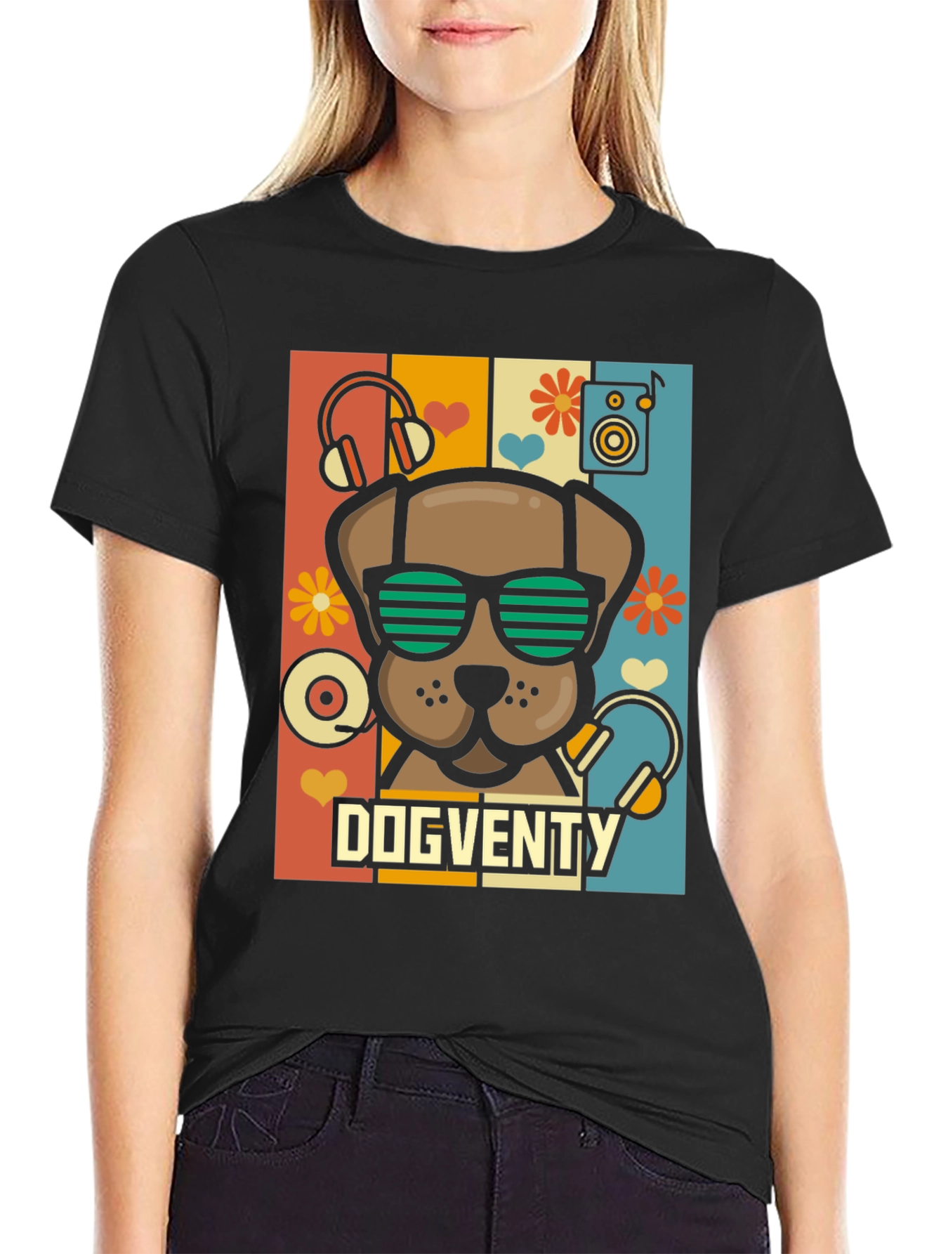 Dogventy Retro T-Shirt