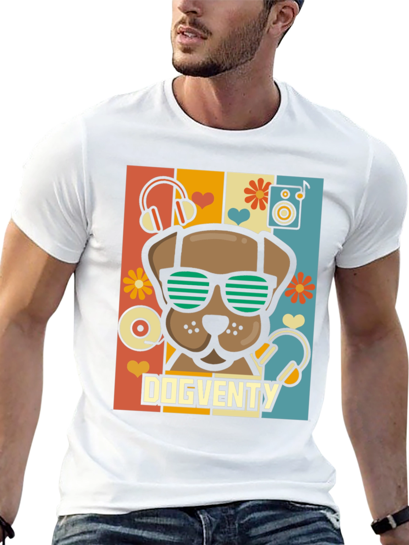 Dogventy Retro T-Shirt
