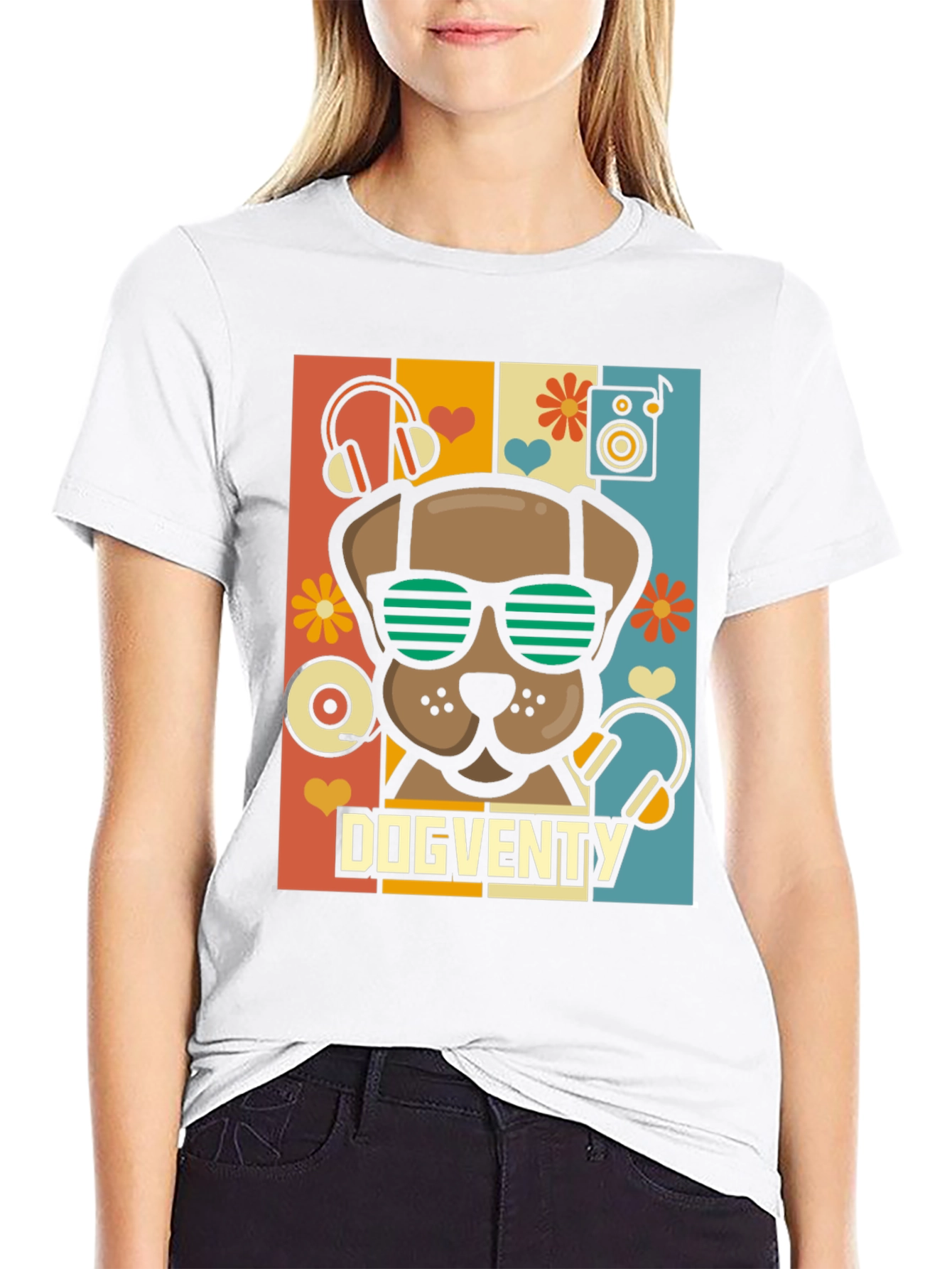 Dogventy Retro T-Shirt