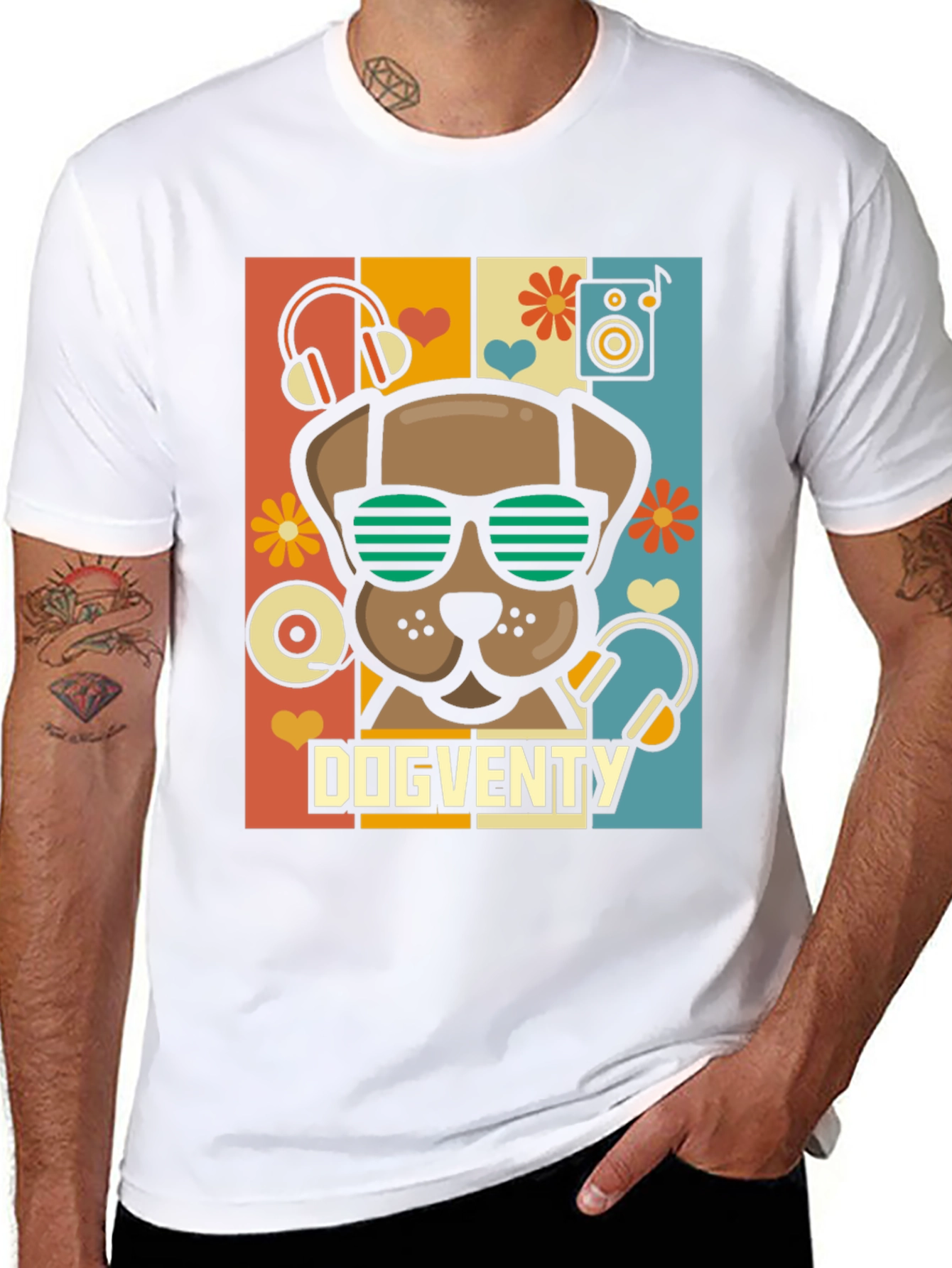 Dogventy Retro T-Shirt