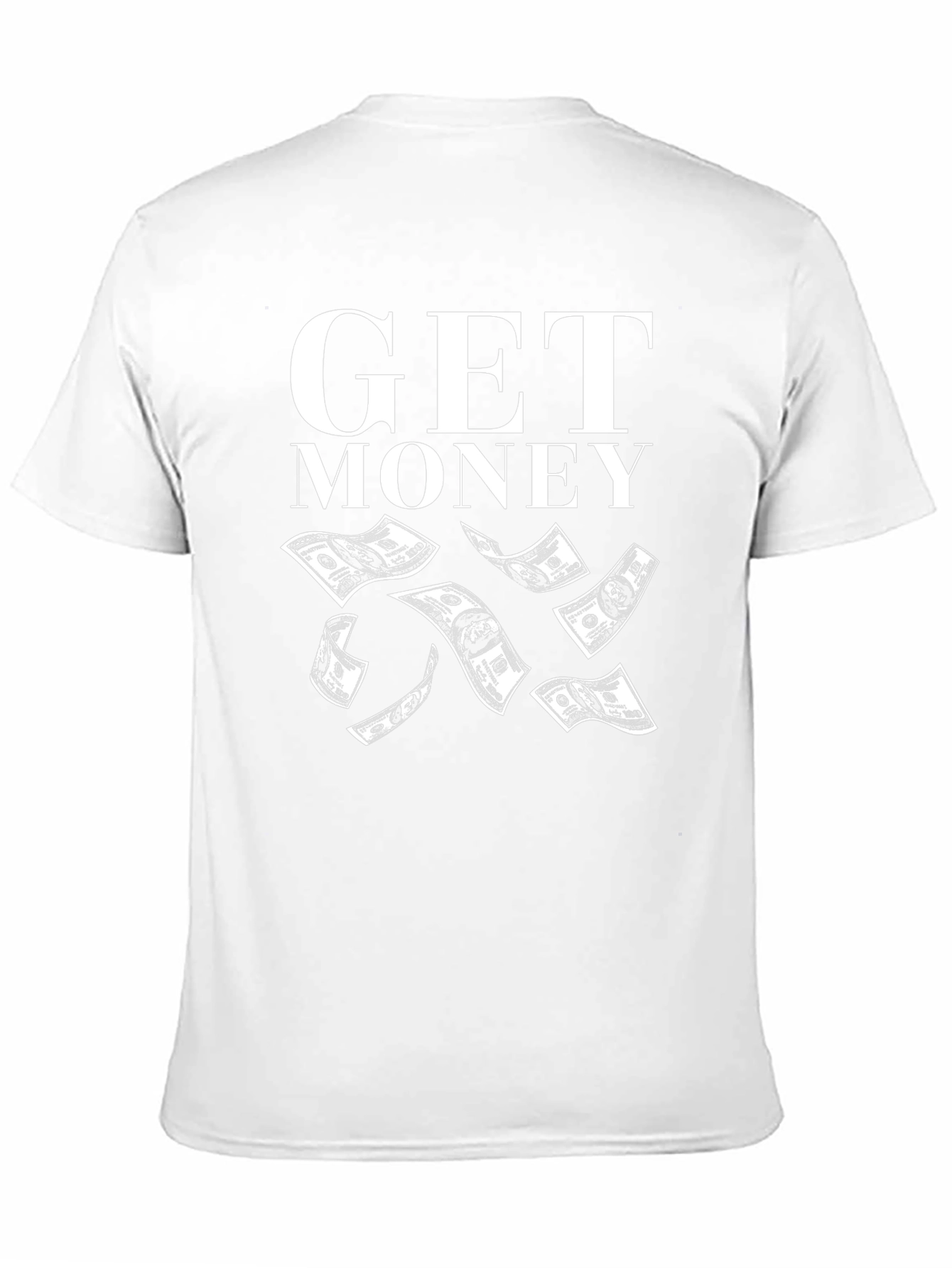 Get Money Black T-Shirt Graphic Print
