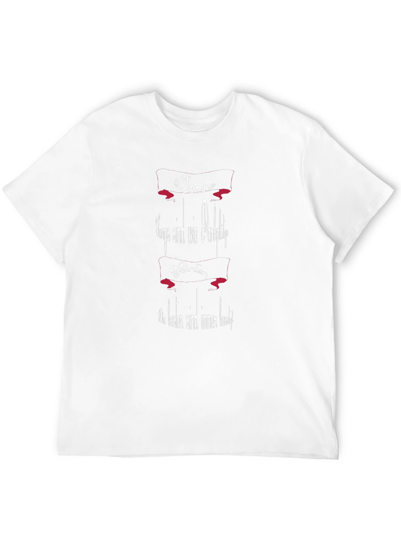 Humorous German T-Shirt: Always Parked Spots