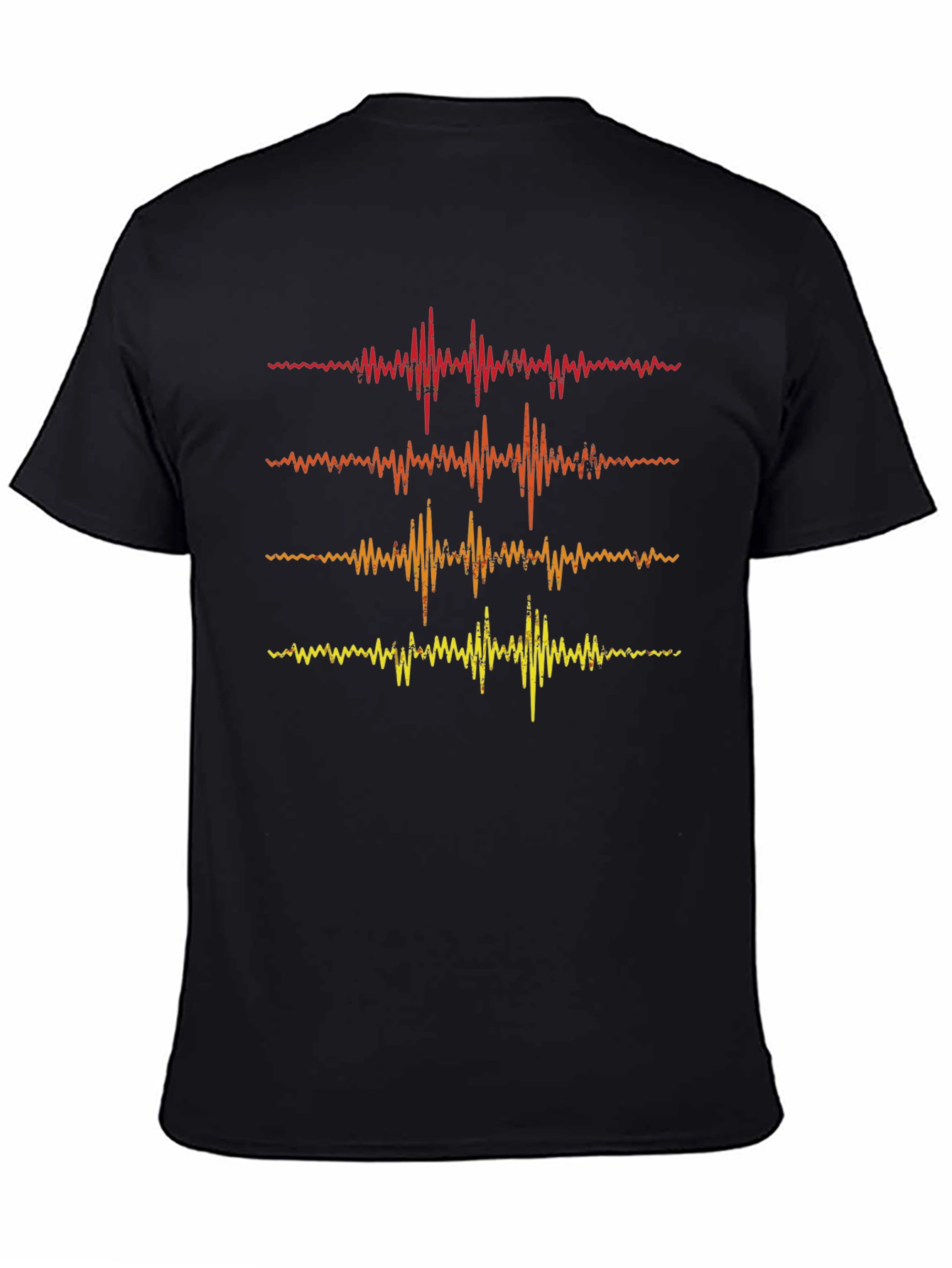 Retro Sound Wave Graphic Tee