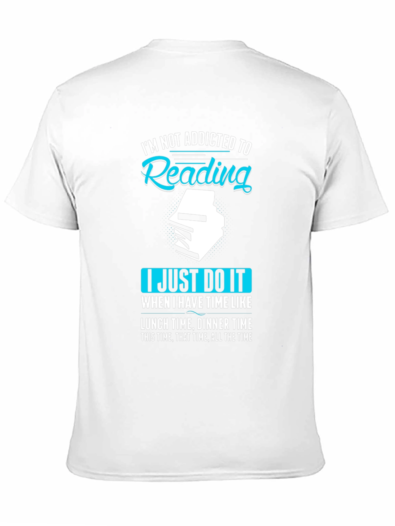 Reading Addict Black T-Shirt