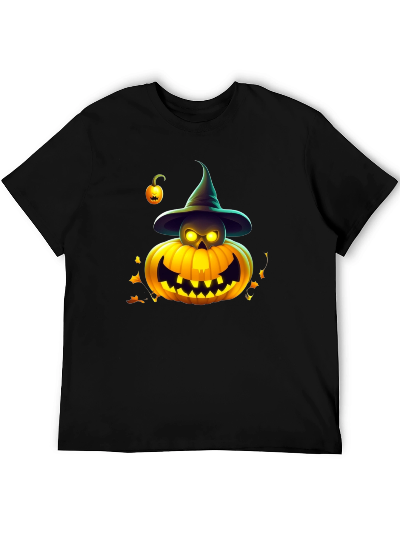Halloween Pumpkin Witch T-Shirt