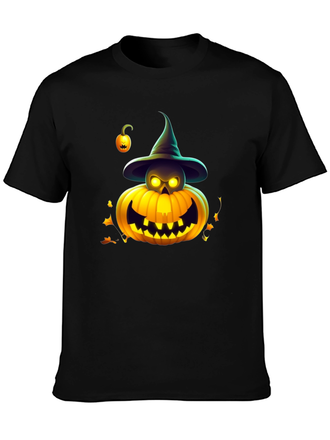 Halloween Pumpkin Witch T-Shirt