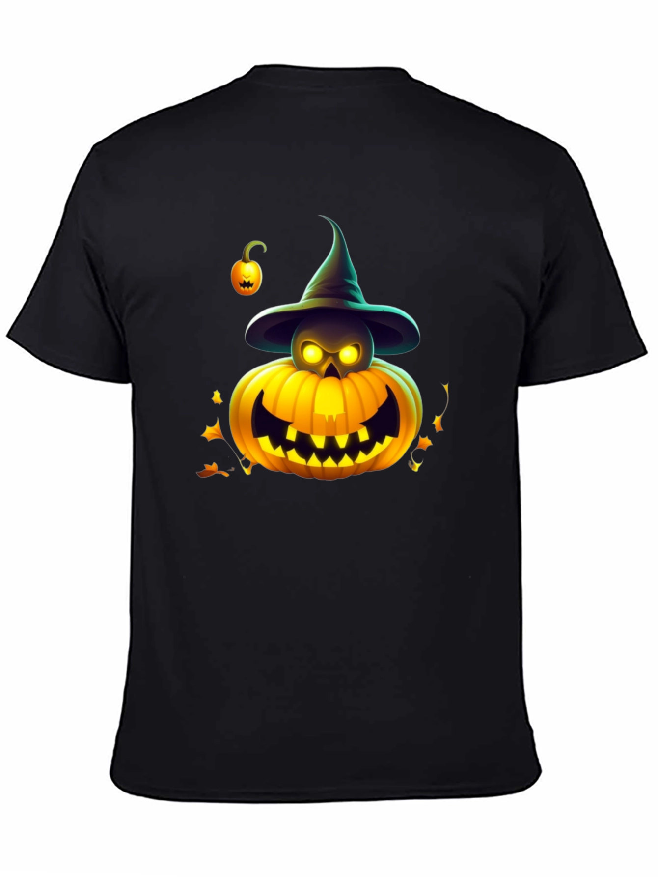 Halloween Pumpkin Witch T-Shirt
