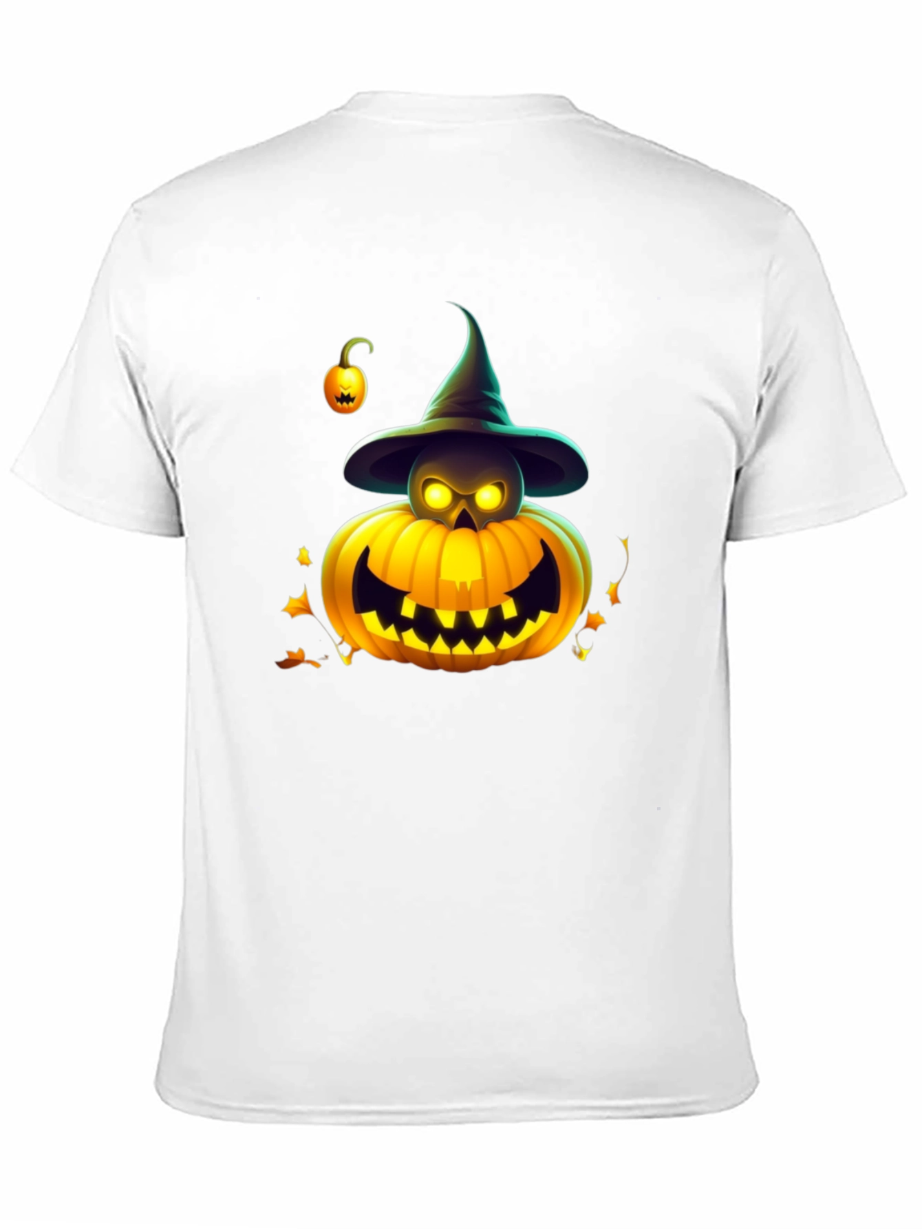 Halloween Pumpkin Witch T-Shirt