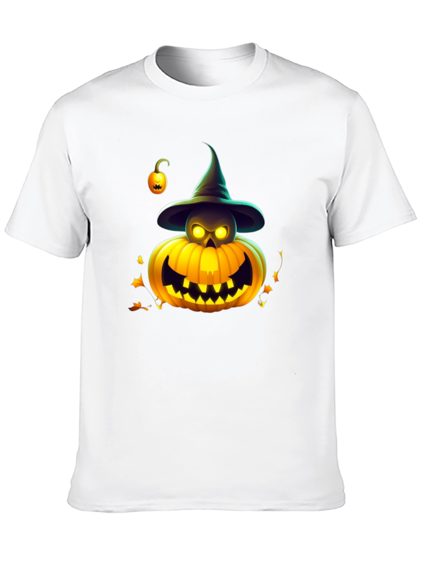 Halloween Pumpkin Witch T-Shirt