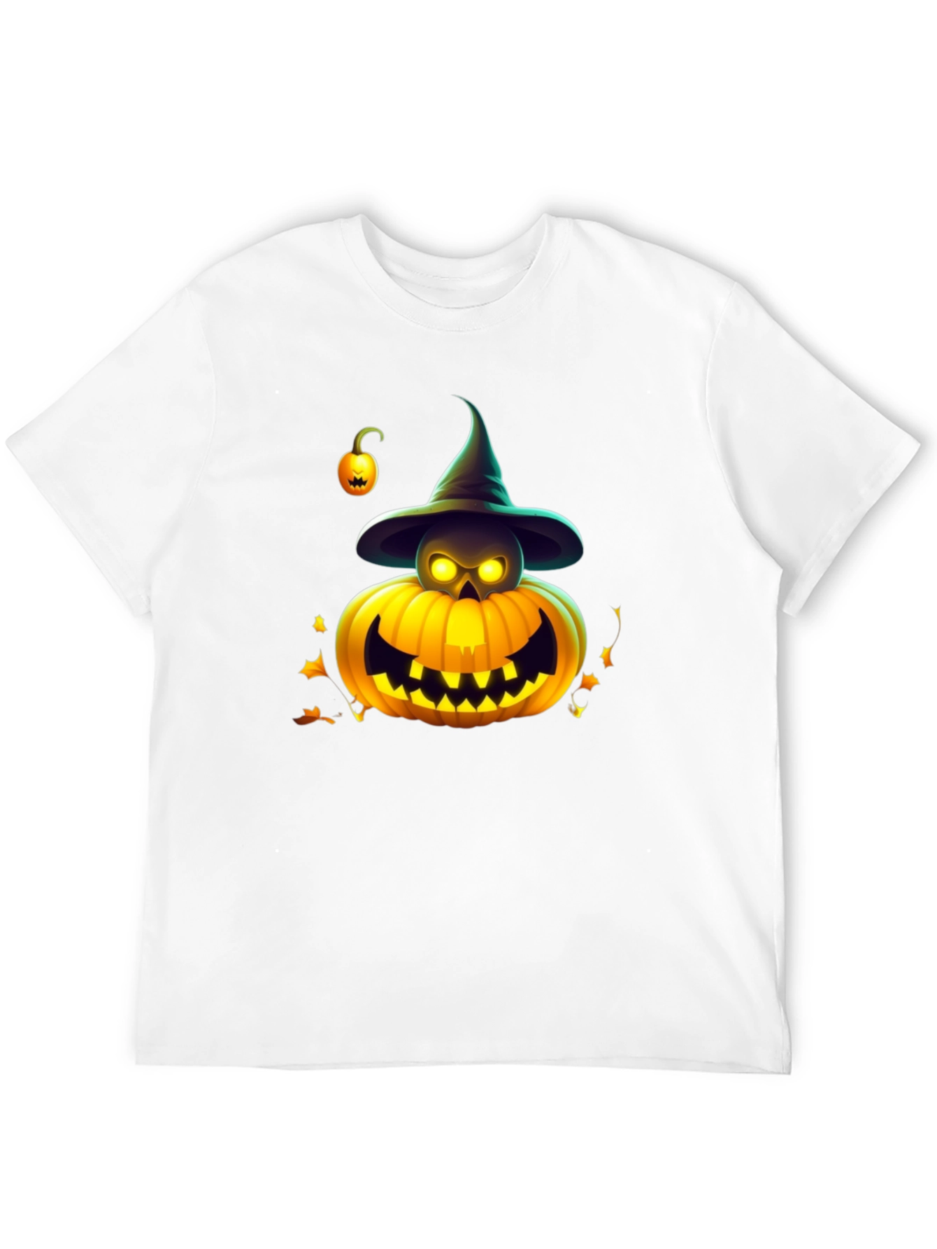 Halloween Pumpkin Witch T-Shirt