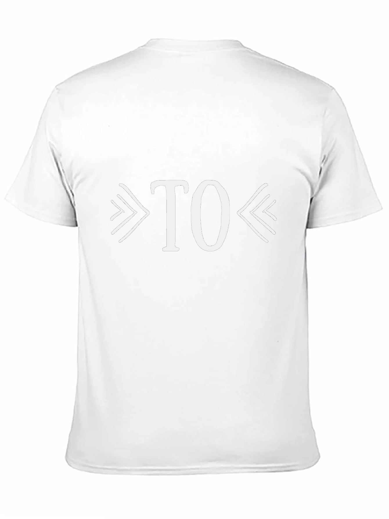 Modern TO Graphic Black T-Shirt