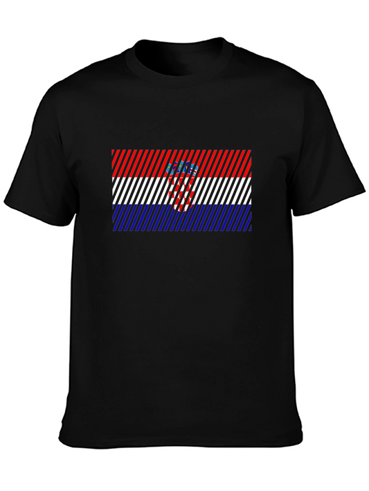 Croatia Flag Graphic T-Shirt - Stylish Patriotic Tee