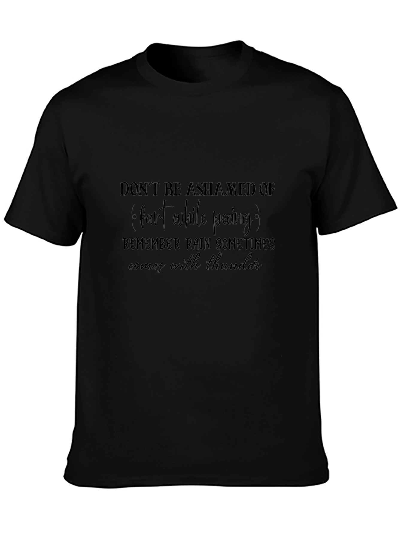 Funny Farting While Peeing T-Shirt