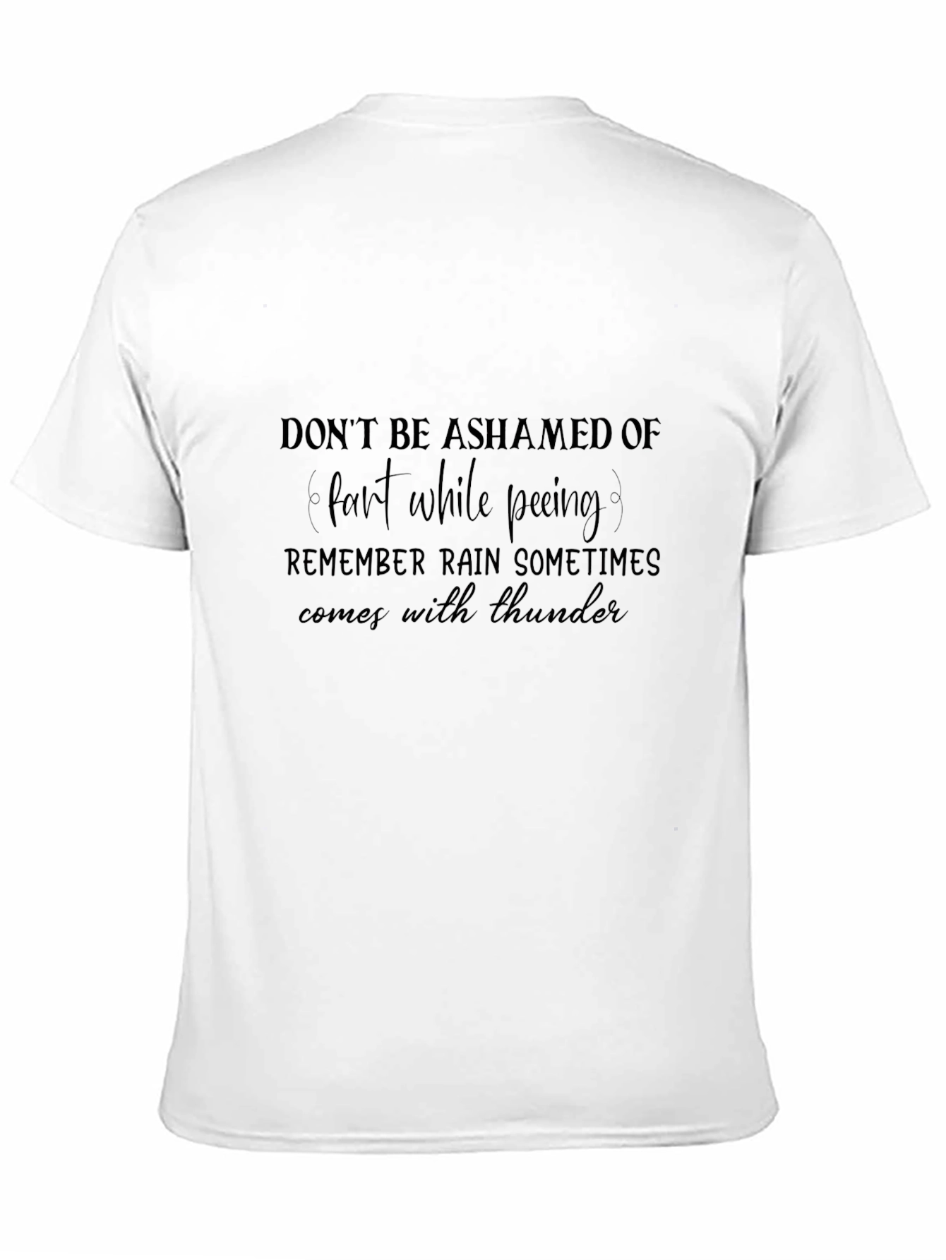 Funny Farting While Peeing T-Shirt