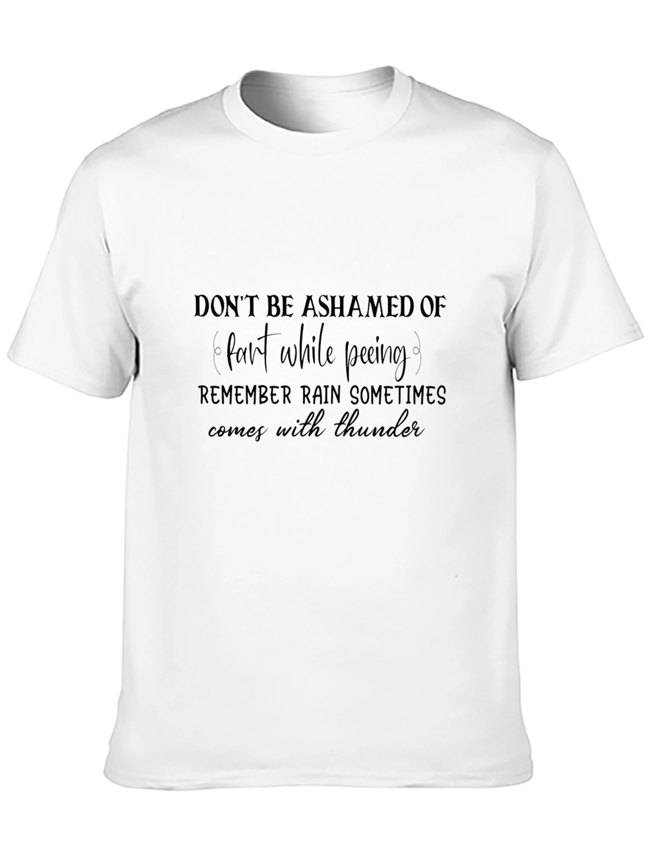 Funny Farting While Peeing T-Shirt