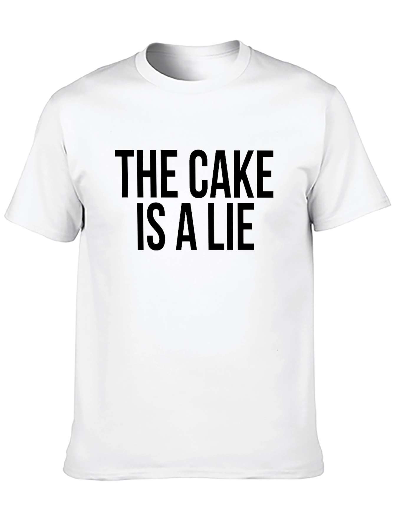 The Cake Is A Lie Graphic T-Shirt