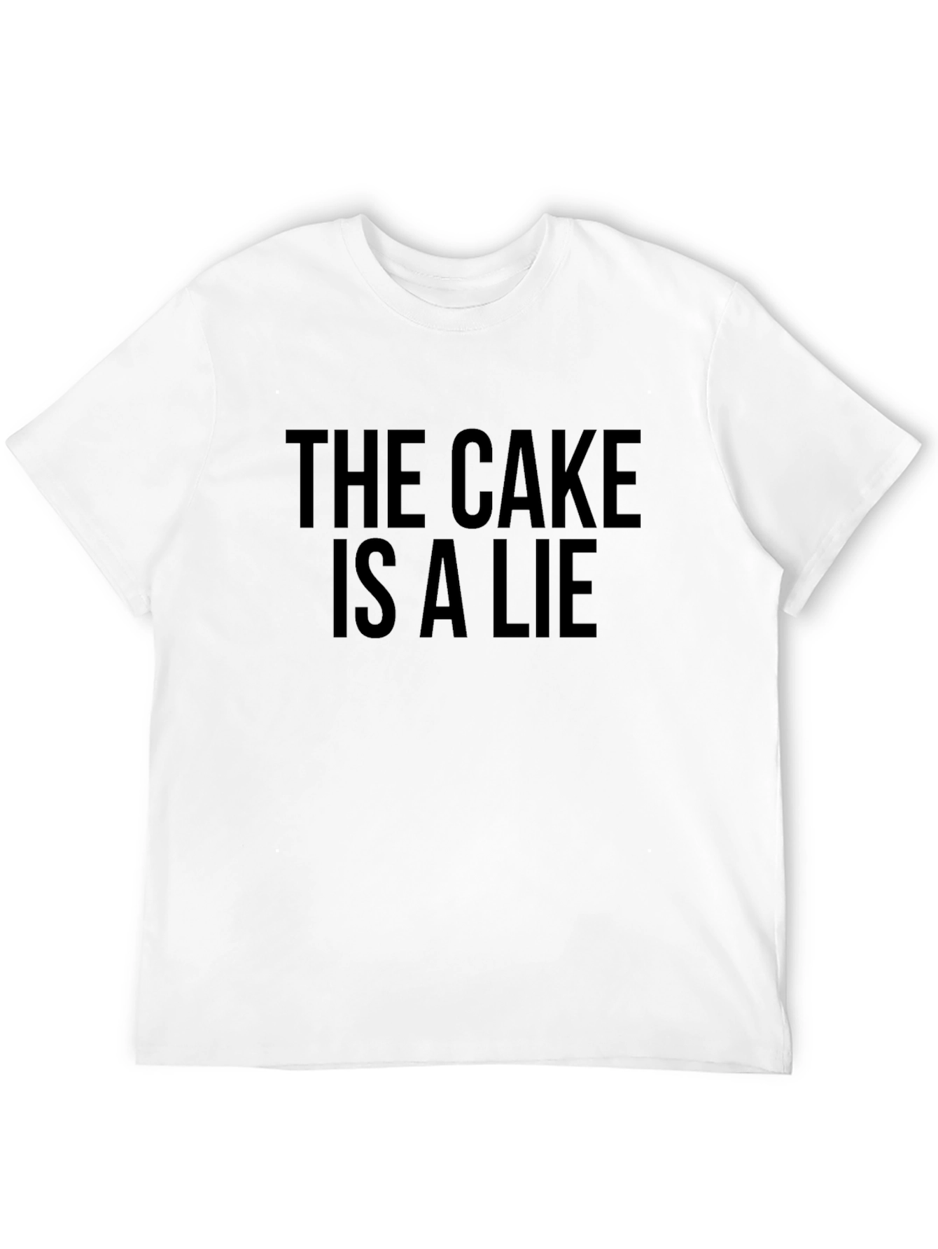 The Cake Is A Lie Graphic T-Shirt
