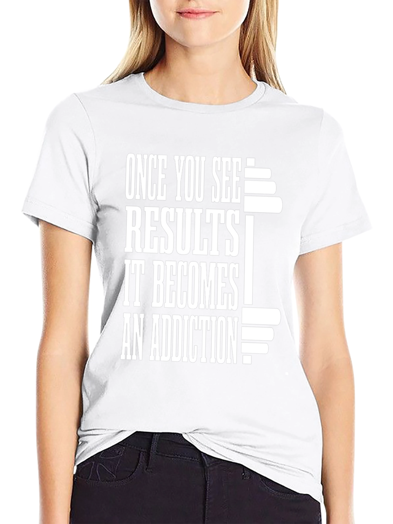 Results Addiction Gym T-Shirt