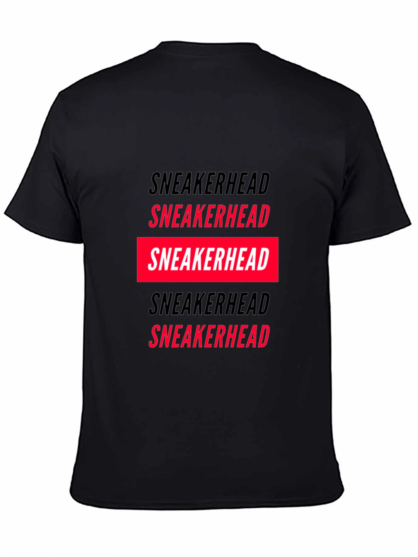 Sneakerhead Graphic Tee - Black - Stylish Casual Wear
