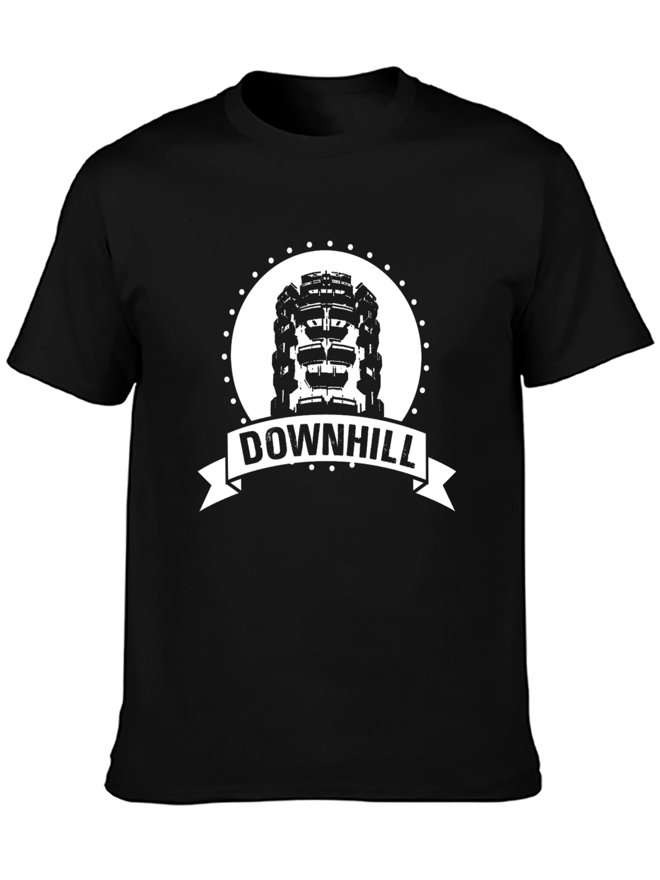 Downhill Ride T-Shirt - Black