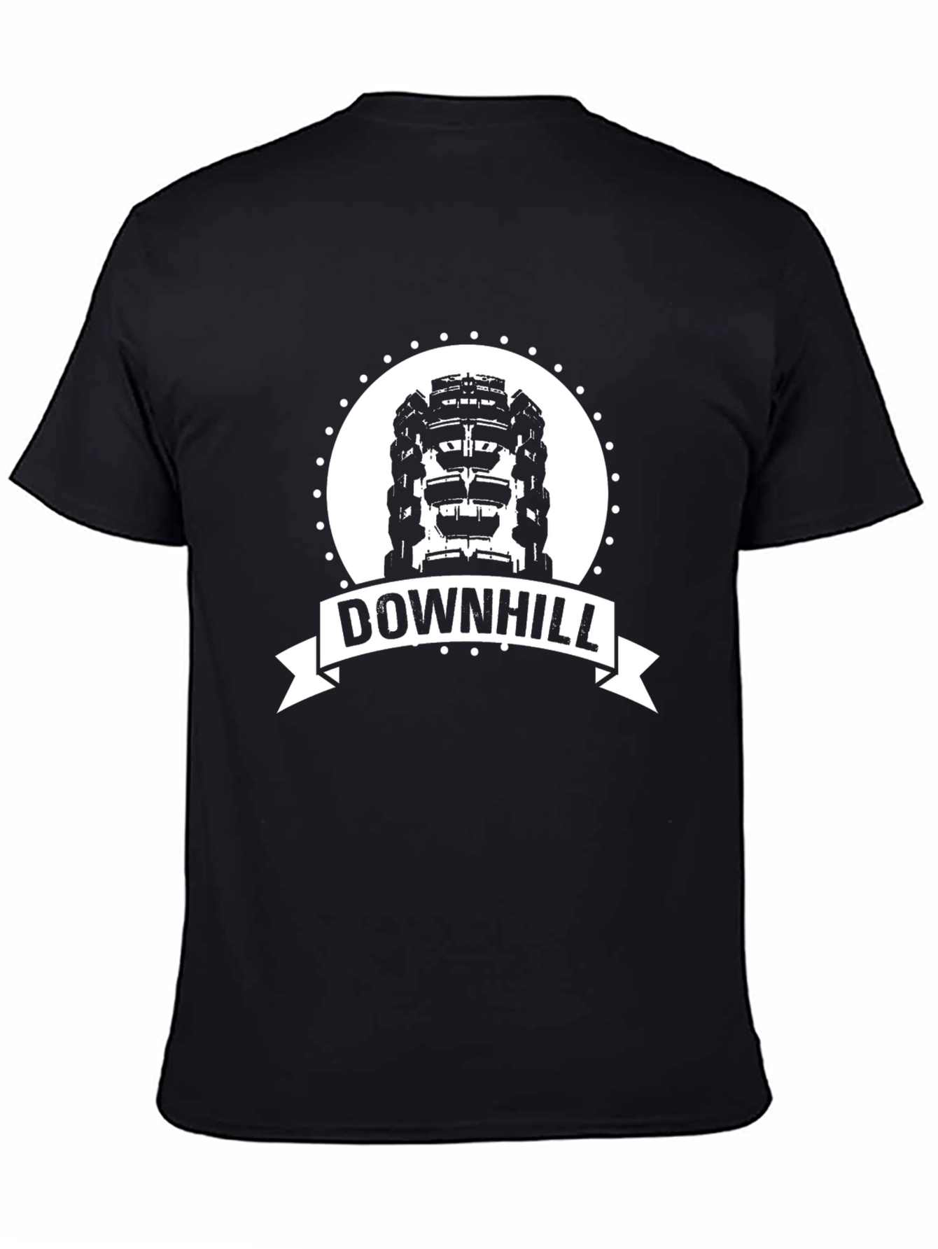 Downhill Ride T-Shirt - Black