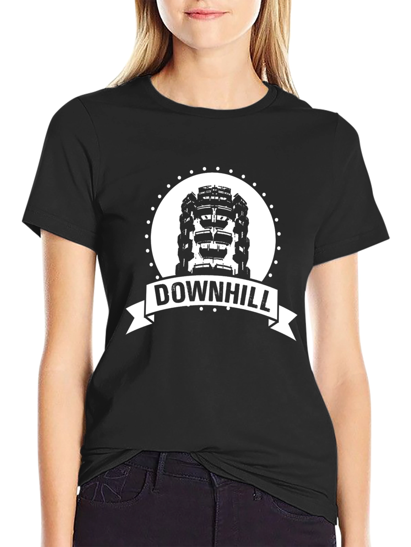 Downhill Ride T-Shirt - Black