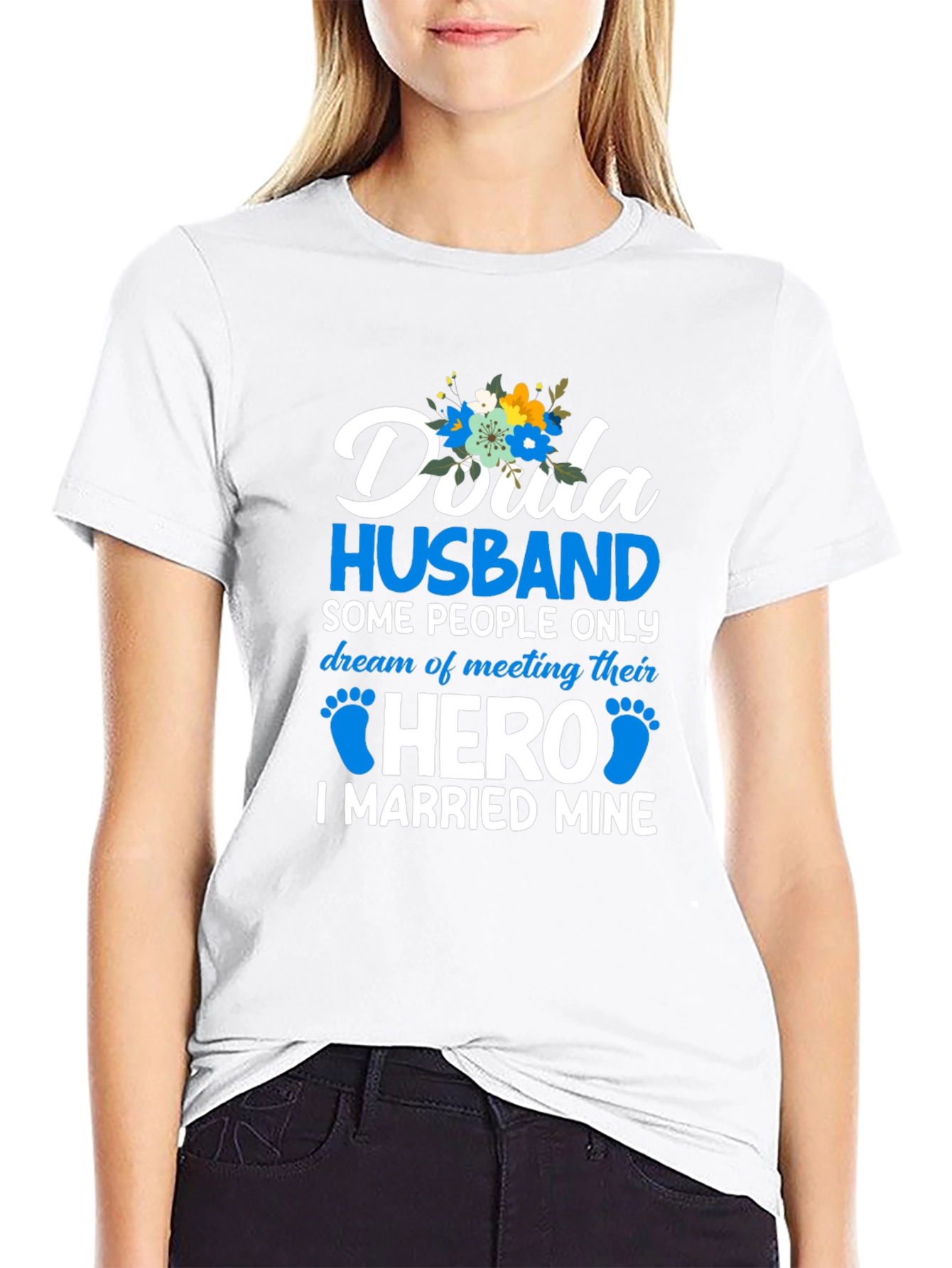 Doula Husband Hero T-Shirt