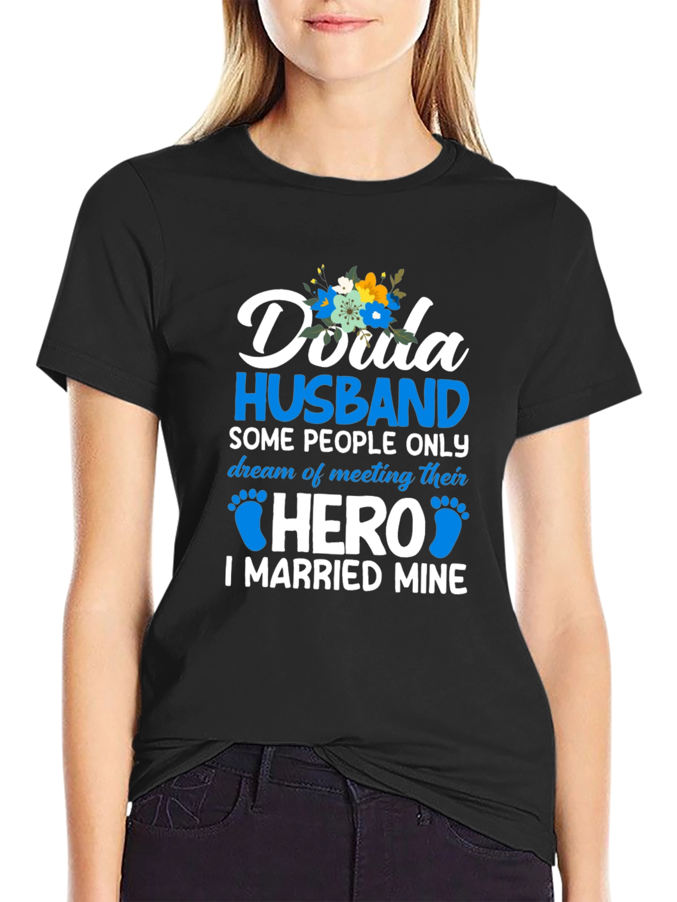 Doula Husband Hero T-Shirt