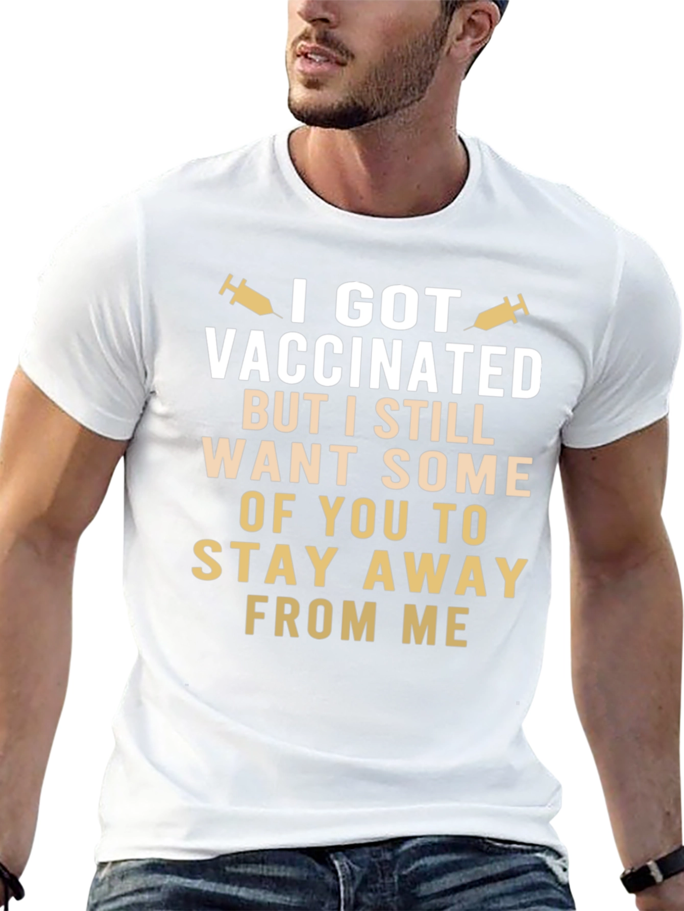 Funny Vaccinated Graphic Tee
