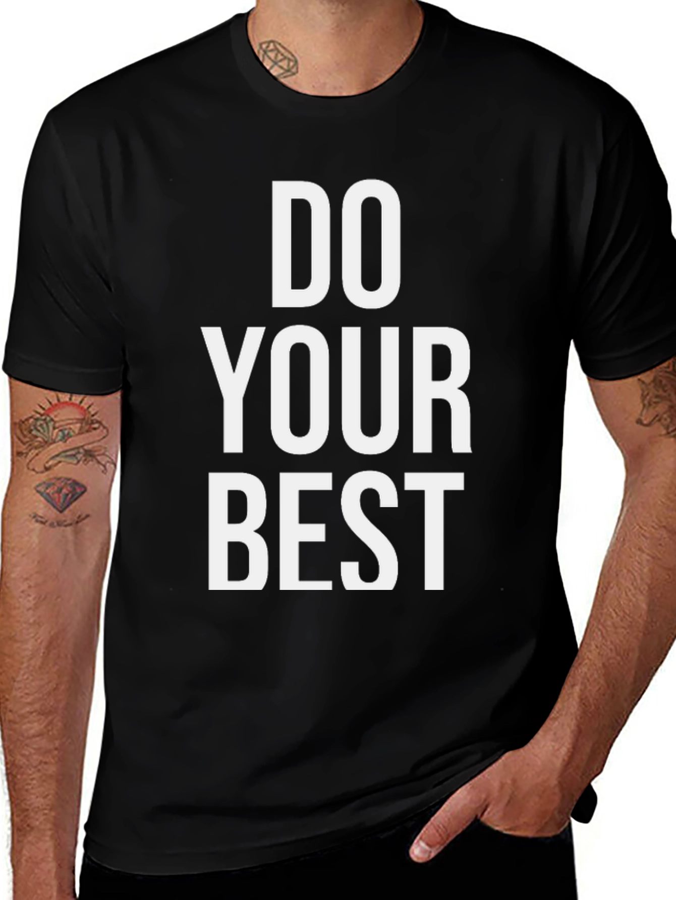 Do Your Best Graphic Tee - Motivational T-Shirt