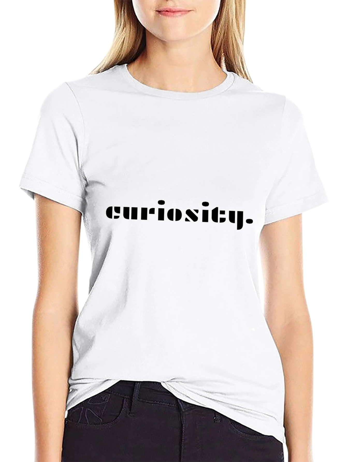 Curiosity Graphic Tee - Mens Black T-Shirt