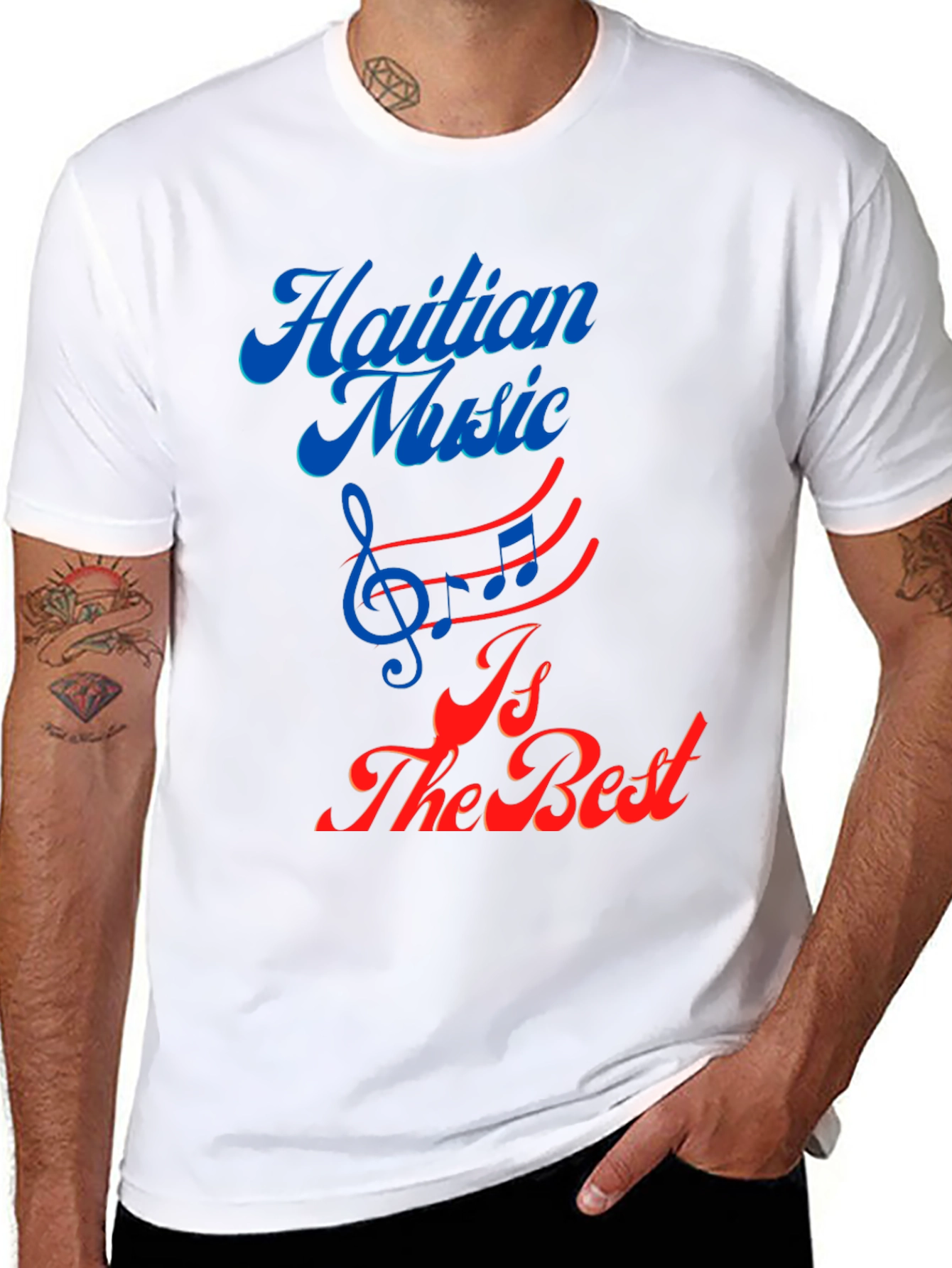 Haitian Music is the Best Graphic Tee